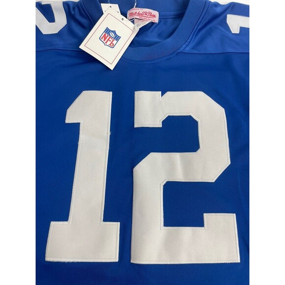 Mitchell & Ness 1975 Roger Staubach Dallas Cowboys Jersey Adult Sz 52 XLBlue NWT - Picture 2 of 12